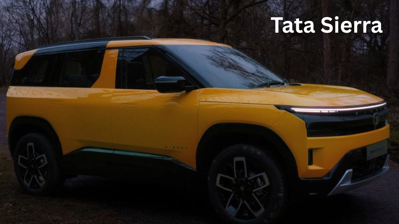 All-New Tata Sierra EV 2025 Launching Soon – Full Specs Inside ...