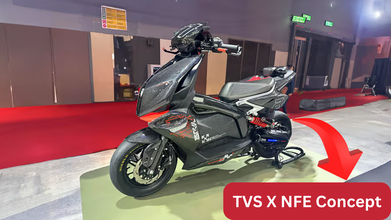 TVS X NFE Concept Redefines Electric Mobility in India