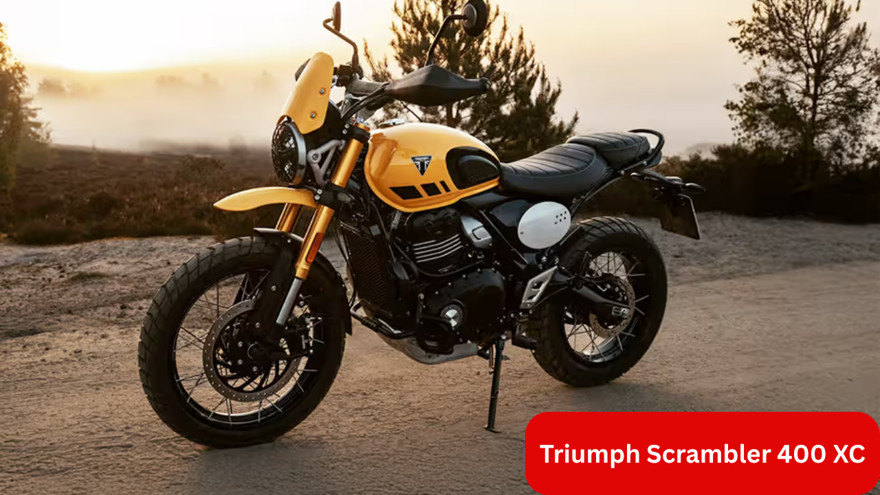 Triumph Scrambler 400 XC – Price, Specs, and Features Explained