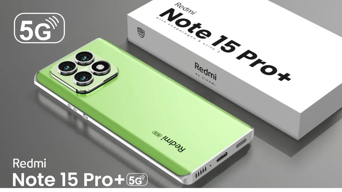 Redmi Note 15 Pro Plus 5G Launched with 7000mAh Battery & 1TB Storage