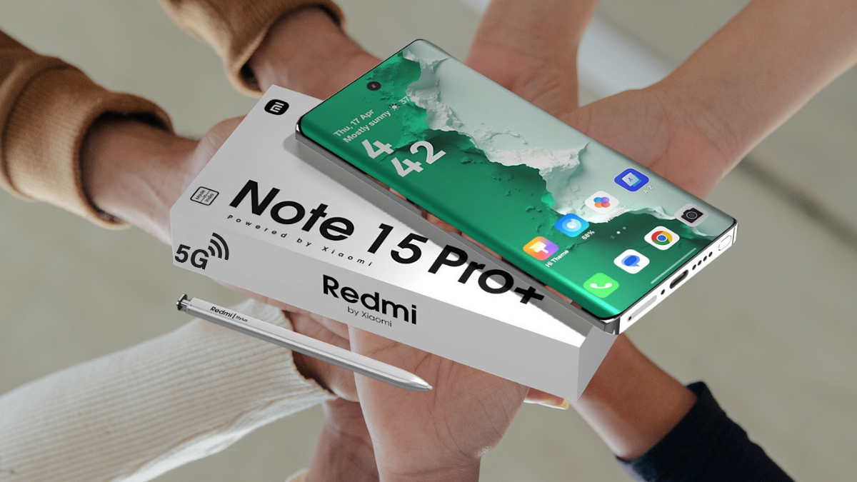 Redmi Note 15 Pro Plus 5G with 1.5K AMOLED Display, Snapdragon 7s Gen 4 & 7‑8000 mAh Battery