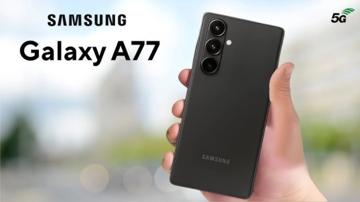 The Samsung Galaxy A77 5G is rumored to feature the powerful Exynos 1480 chipset, a 6.7-inch 120Hz Super AMOLED display, 50MP OIS main camera, 6000mAh battery with 45W charging, and long software support. Discover expected specs, features, and pricing in India. The Samsung Galaxy A77 5G is emerging as one of the most promising mid-range smartphones for 2026. Recent leaks suggest Samsung is equipping this A-series model with a powerful in-house Exynos chipset and several premium features, aiming to deliver a balanced experience with strong performance, a beautiful display, and reliable battery life at a competitive price. Here’s a detailed breakdown of the latest leaked specifications and features of the Galaxy A77 5G. Sleek and Modern Design The Galaxy A77 5G is expected to feature a refined mid-range design with slim bezels and a premium-looking finish. It is rumored to measure around 7.9mm in thickness and weigh approximately 195g, making it comfortable for daily use and one-handed operation. The phone will likely come in Samsung’s signature “Awesome” color series, including Awesome Black, Awesome Silver, and Awesome Green. It is expected to include IP67 dust and water resistance, offering decent protection for everyday scenarios. Stunning 6.7-inch 120Hz Super AMOLED Display One of the strongest points of the Galaxy A77 5G is its display. The phone is rumored to sport a 6.7-inch Super AMOLED panel with FHD+ resolution and a smooth 120Hz refresh rate. Samsung’s AMOLED technology should deliver vibrant colors, deep blacks, excellent contrast, and good outdoor brightness. The 120Hz refresh rate will ensure fluid scrolling, responsive touch input, and an enjoyable experience for gaming and media consumption. This display is expected to be a major upgrade over previous A-series models and one of the best in its price segment. Powerful Exynos 1480 Chipset The biggest performance upgrade comes from the Exynos 1480 chipset. This in-house Samsung processor is rumored to deliver significantly better performance and efficiency compared to older Exynos chips used in the A-series. It is expected to be paired with 8GB or 12GB RAM and 128GB or 256GB internal storage. This combination should provide smooth multitasking, decent gaming performance, and reliable daily usage. Samsung’s software optimization should help the phone run efficiently and maintain good thermals. The Galaxy A77 5G will run One UI 8 based on Android 16, offering a clean, feature-rich interface with excellent customization, useful AI tools, and Samsung’s industry-leading long-term software support (likely 4–5 years of OS updates + security patches). Reliable 50MP Camera System The camera setup is expected to include a 50MP main rear camera with optical image stabilization (OIS) for sharper photos and better low-light performance. It will likely be supported by an 8MP ultra-wide lens and a depth or macro sensor. The front camera is rumored to be a 32MP sensor, delivering clear and detailed selfies. Video recording should support up to 4K resolution with stabilization. While not flagship-level, the camera system should perform well for social media, casual photography, and everyday use. Bigger Battery with Faster Charging The Galaxy A77 5G is expected to feature a 6000mAh battery, a solid upgrade for the A-series. This capacity should easily last a full day or more of moderate to heavy usage. Charging speed is rumored to be upgraded to 45W fast wired charging, allowing users to recharge the phone much quicker than previous models in this series. Key Additional Features In-display fingerprint sensor Stereo speakers with improved audio quality 5G connectivity, Wi-Fi 6, Bluetooth, and dual SIM support Samsung’s reliable build quality and long software update promise Who Should Buy the Galaxy A77 5G? The Galaxy A77 5G should appeal to users who want a well-balanced mid-range Samsung phone with: A beautiful Super AMOLED display Stronger performance from the new Exynos chipset Good battery life with faster charging Reliable cameras and long software support It is particularly suitable for students, young professionals, and everyday users who prefer the Samsung ecosystem and value consistent software updates. If you need extreme gaming power or advanced zoom cameras, higher-end Galaxy S or A-series Pro models may be better. For a practical and well-rounded mid-range phone, the Galaxy A77 5G looks very promising. Expected Pricing and Launch Timeline in India The Galaxy A77 5G is expected to launch in the first half of 2026 (likely March–May). In India, the anticipated starting price is around ₹27,999 to ₹32,999 for the 8GB + 128GB variant, with the 12GB + 256GB model expected to cost ₹34,999–₹37,999. This pricing would make it a competitive option against devices from Realme, Redmi, and Infinix in the mid-range segment. Final Thoughts on the Galaxy A77 5G The Galaxy A77 5G leak shows Samsung focusing on the features that matter most to mid-range buyers — a stunning Super AMOLED display, improved performance with the new Exynos 1480 chipset, faster charging, and reliable battery life. Combined with Samsung’s trusted software experience and long update support, it has the potential to be a popular and dependable choice in 2026. For users looking for a balanced smartphone with premium display quality and solid all-round performance at a reasonable price, the Galaxy A77 5G could be an excellent option when it launches.
